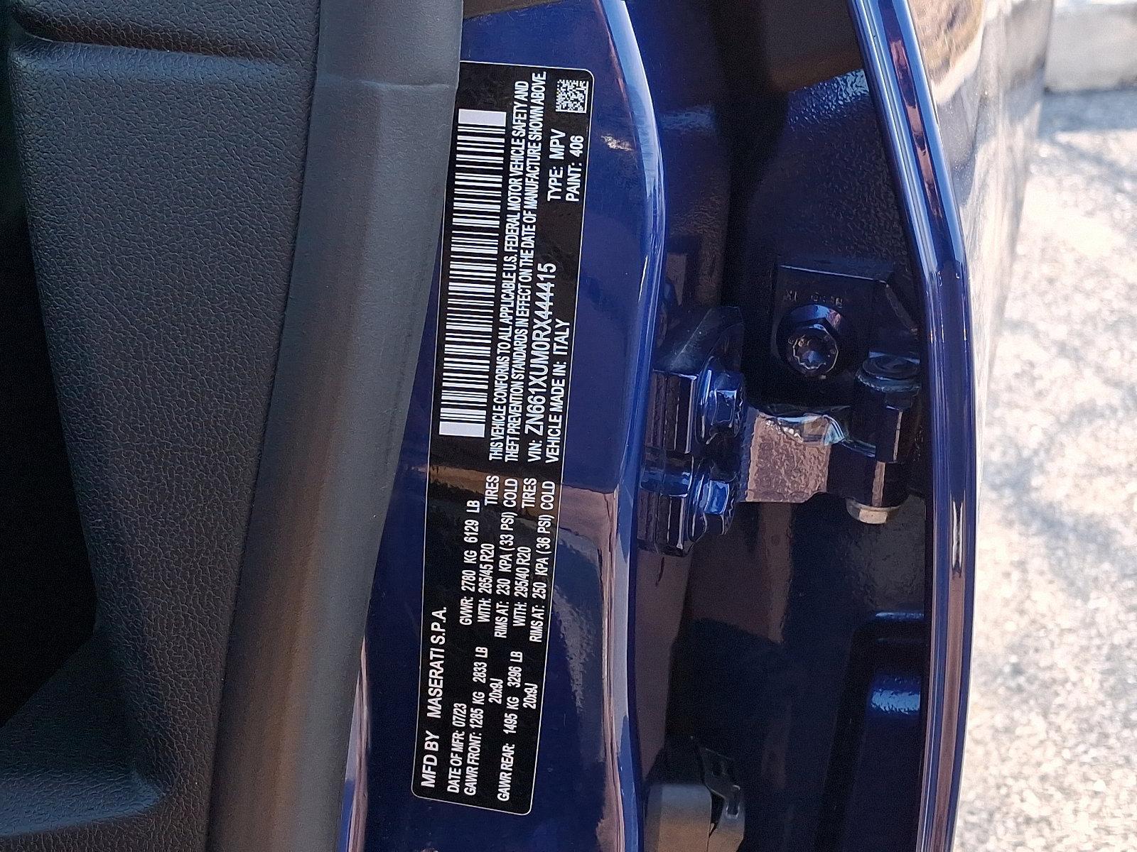2024 Maserati Levante Vehicle Photo in Mechanicsburg, PA 17050