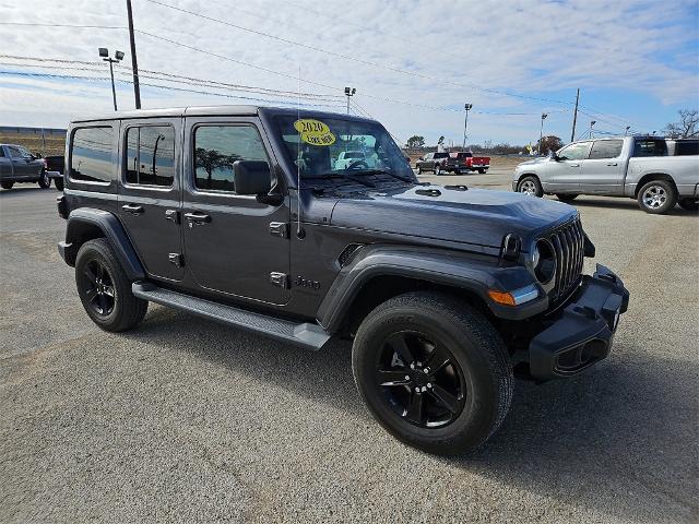 2020 Jeep Wrangler Unlimited Vehicle Photo in EASTLAND, TX 76448-3020