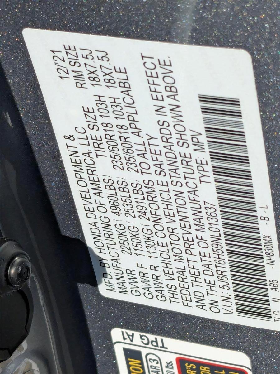 2022 Honda CR-V Hybrid Vehicle Photo in Miami, FL 33015