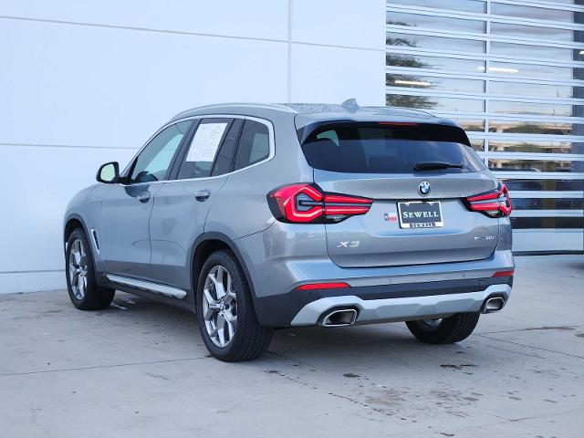 2024 BMW X3 sDrive30i Vehicle Photo in PLANO, TX 75024