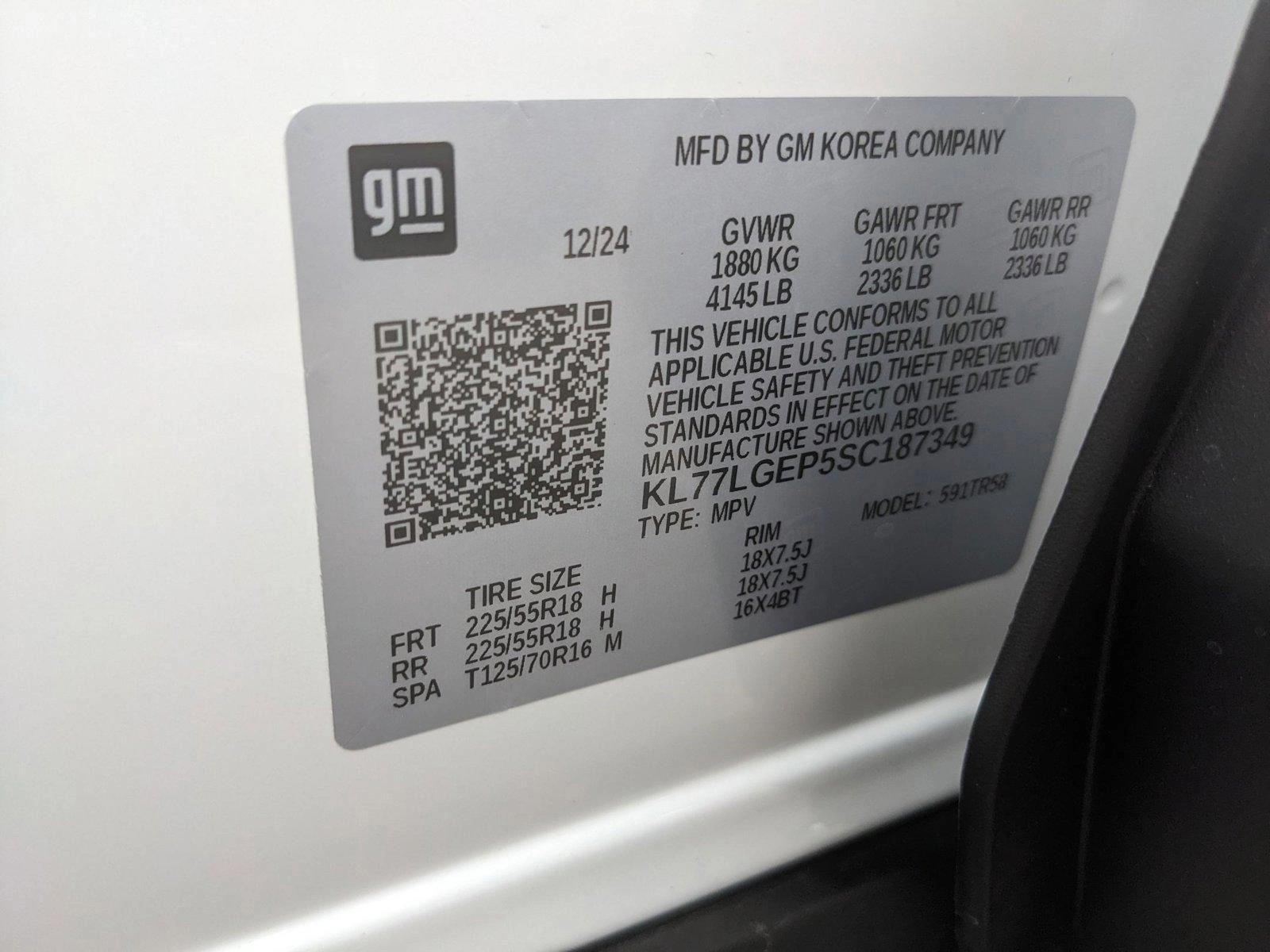 2025 Chevrolet Trax Vehicle Photo in HOUSTON, TX 77034-5009