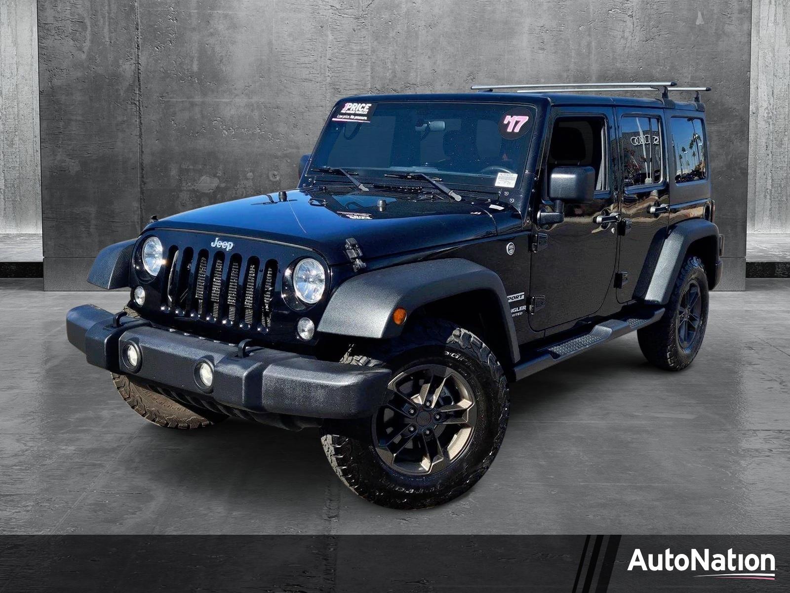 2017 Jeep Wrangler Unlimited Vehicle Photo in PEORIA, AZ 85382-3715