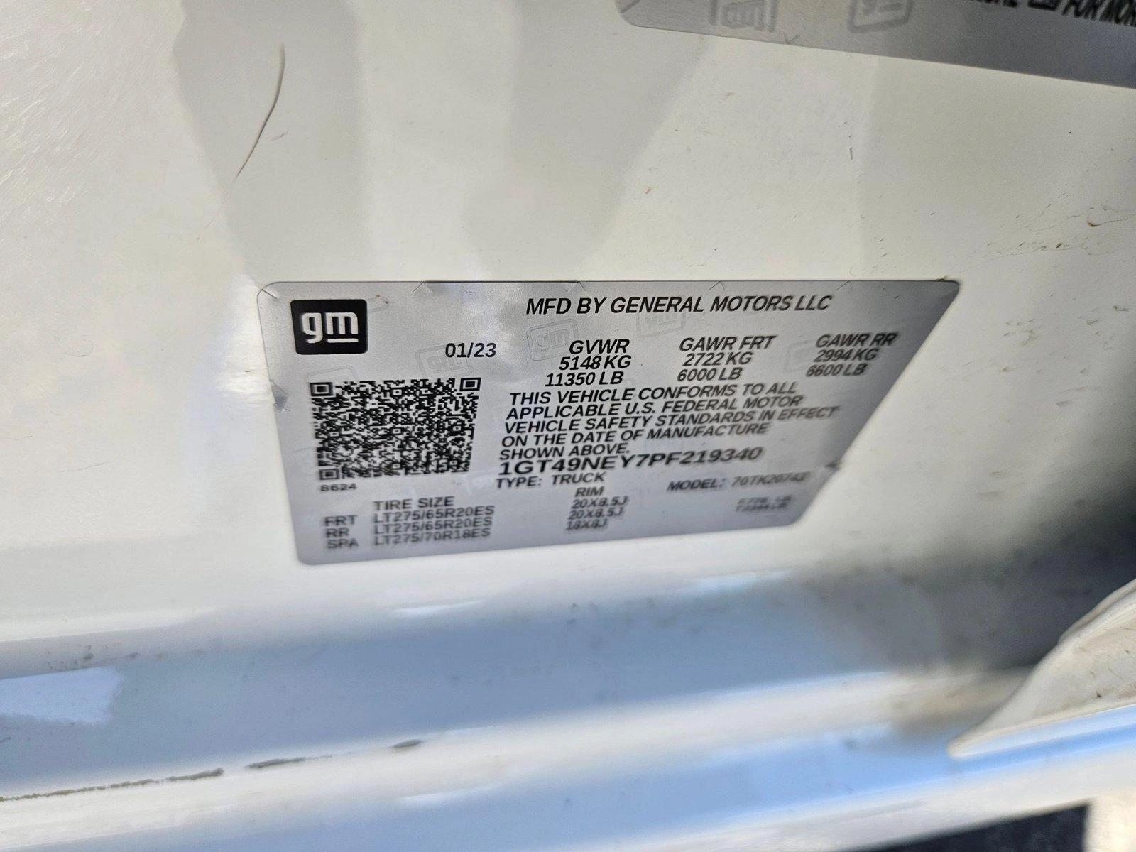 2023 GMC Sierra 2500 HD Vehicle Photo in LAS VEGAS, NV 89146-3033