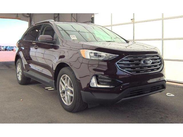 Used 2021 Ford Edge SEL with VIN 2FMPK4J93MBA55765 for sale in Manchester, IA