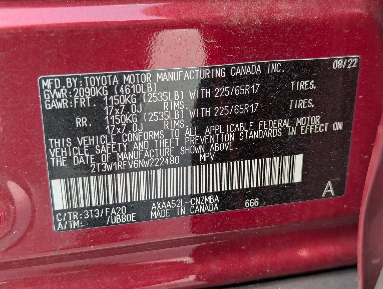2022 Toyota RAV4 Vehicle Photo in Ft. Myers, FL 33907