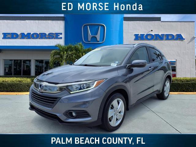 Certified 2019 Honda HR-V EX-L with VIN 3CZRU5H78KM709540 for sale in Delray Beach, FL