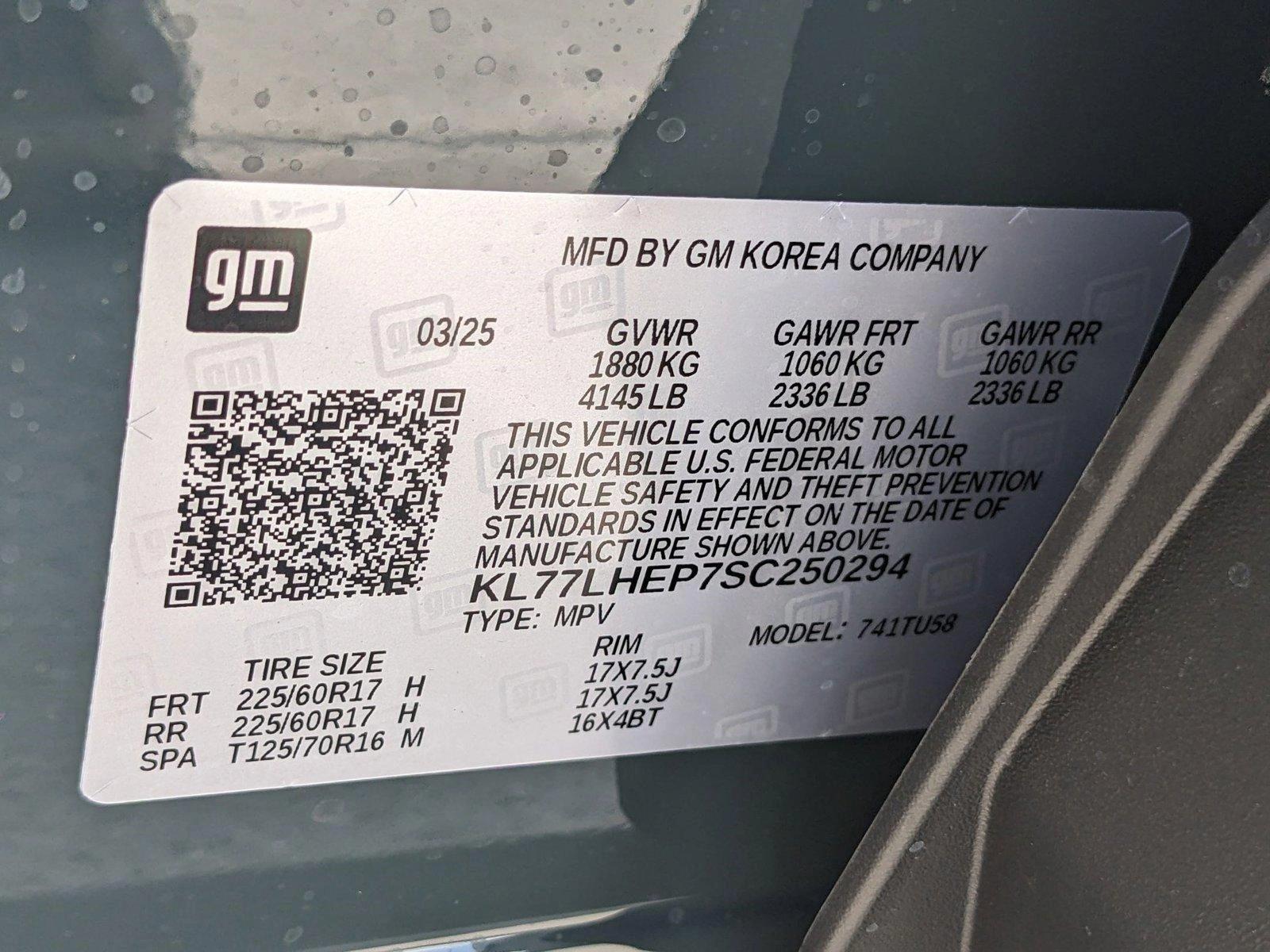 2025 Chevrolet Trax Vehicle Photo in MIAMI, FL 33172-3015