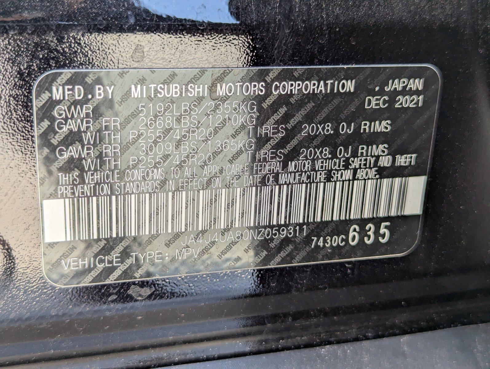 2022 Mitsubishi Outlander Vehicle Photo in Ft. Myers, FL 33907