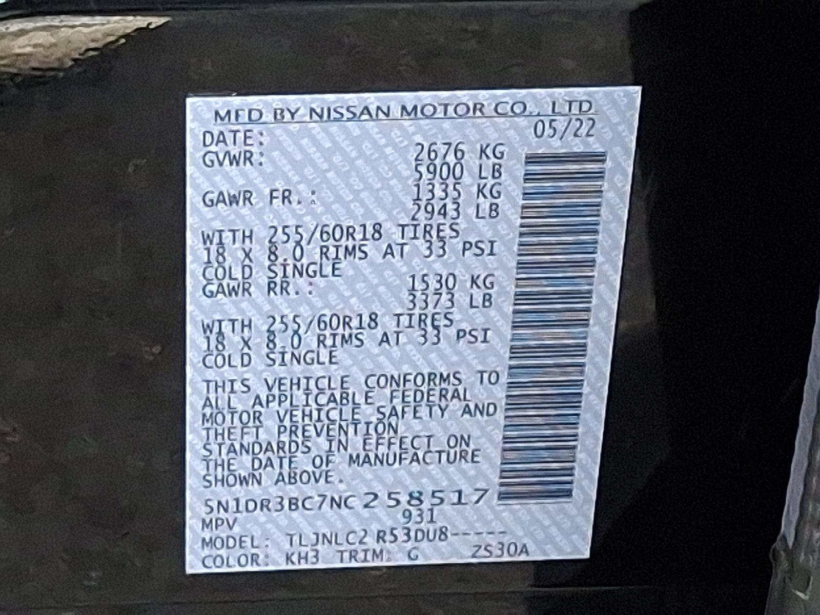 2022 Nissan Pathfinder Vehicle Photo in Jenkintown, PA 19046
