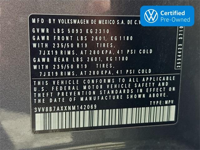 2022 Volkswagen Tiguan Vehicle Photo in Puyallup, WA 98371