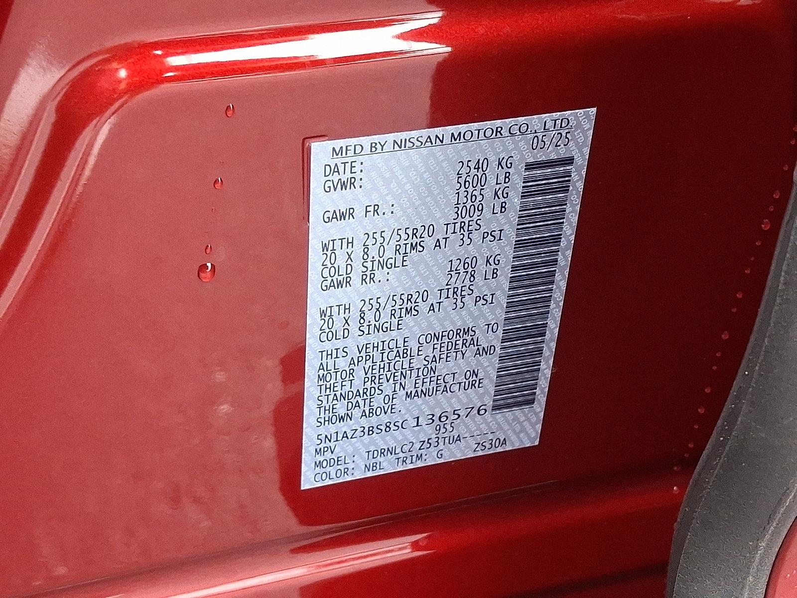 2025 Nissan Murano Vehicle Photo in Mechanicsburg, PA 17050-2306