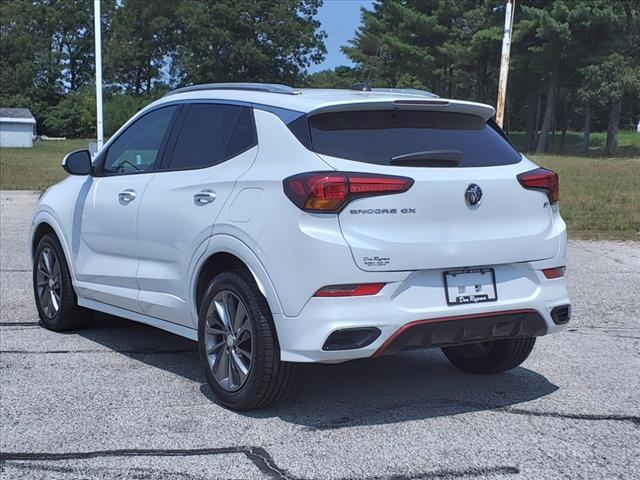 Certified 2021 Buick Encore GX Essence with VIN KL4MMFSL7MB143256 for sale in Whitehall, MI