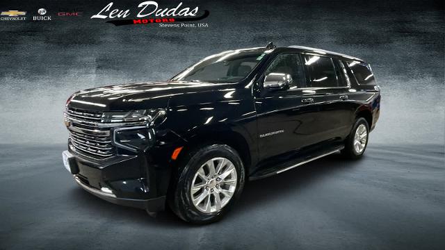 Used 2021 Chevrolet Suburban Premier with VIN 1GNSKFKD3MR135083 for sale in Stevens Point, WI