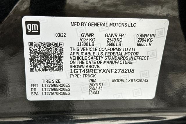 2022 GMC Sierra 2500 HD Vehicle Photo in SPOKANE, WA 99202-2191