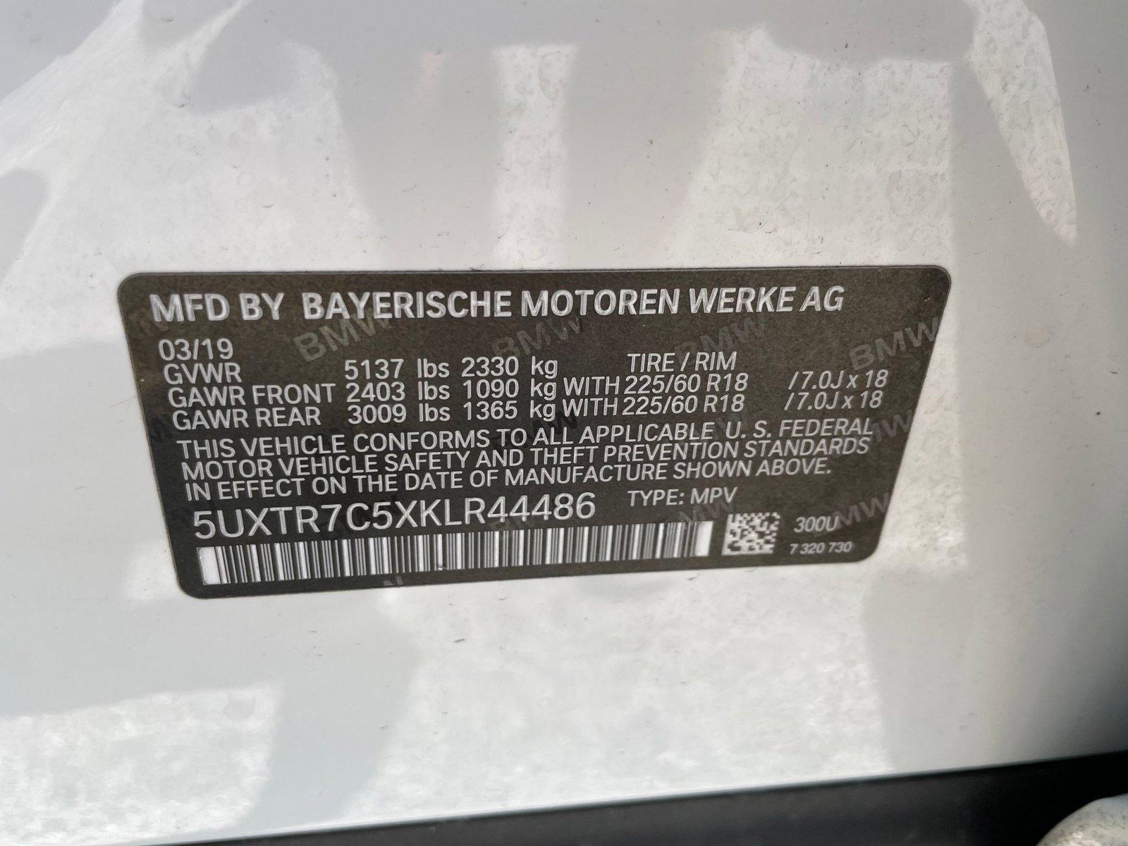 2019 BMW X3 sDrive30i Vehicle Photo in Sanford, FL 32771
