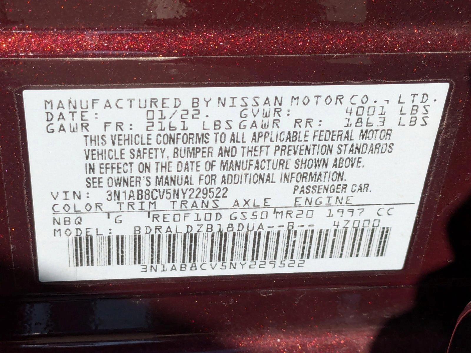 2022 Nissan Sentra Vehicle Photo in Miami, FL 33135