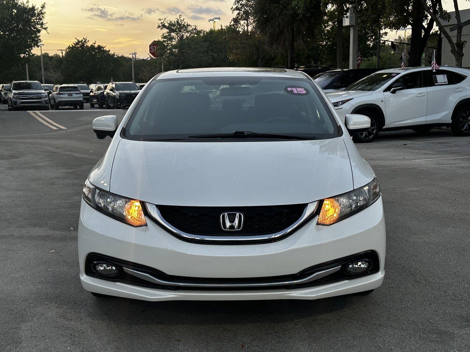 2015 Honda Civic Sedan Vehicle Photo in Hollywood, FL 33021