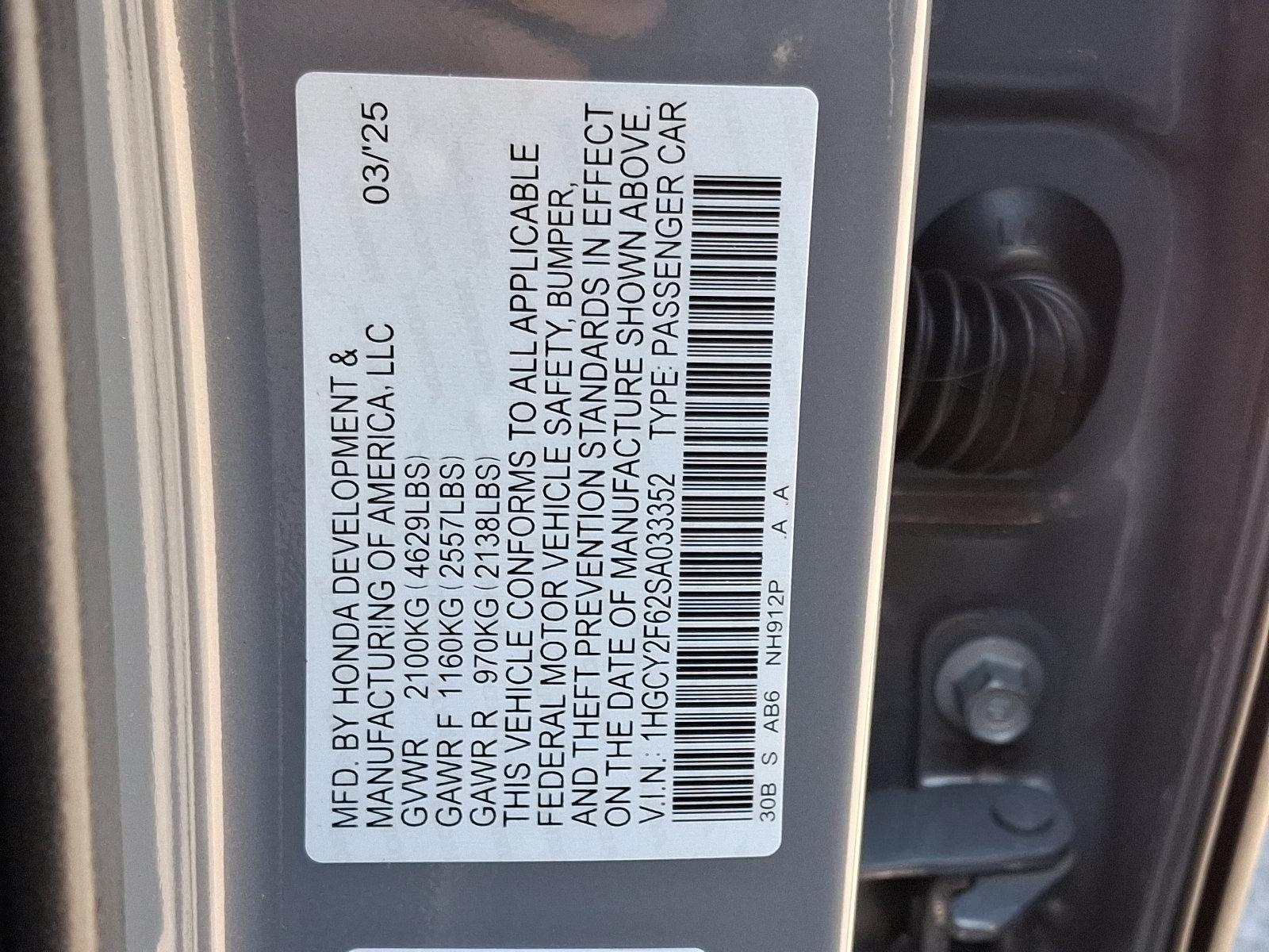 2025 Honda Accord Hybrid Vehicle Photo in Harrisburg, PA 17111