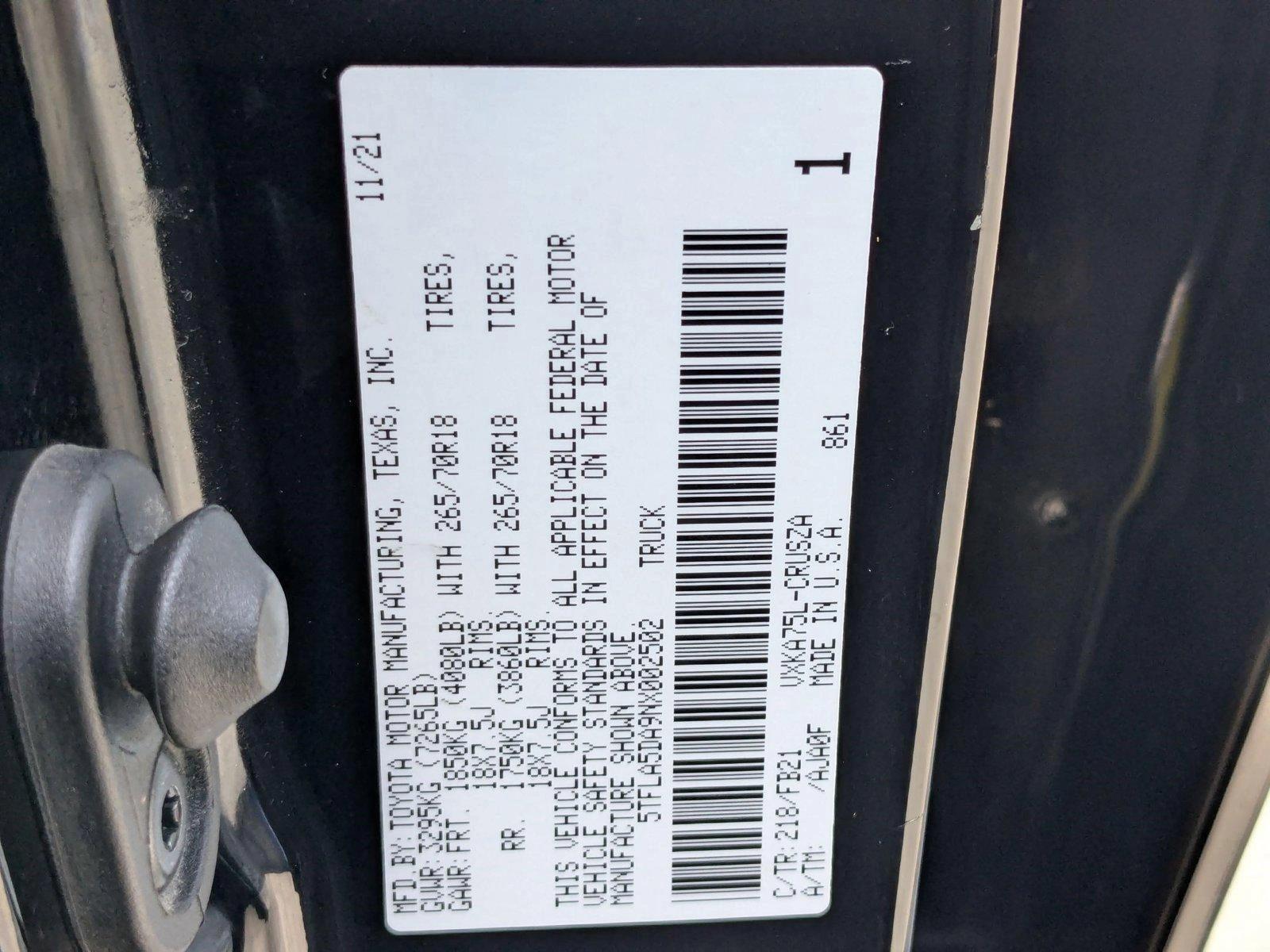 2022 Toyota Tundra 4WD Vehicle Photo in Spokane Valley, WA 99212