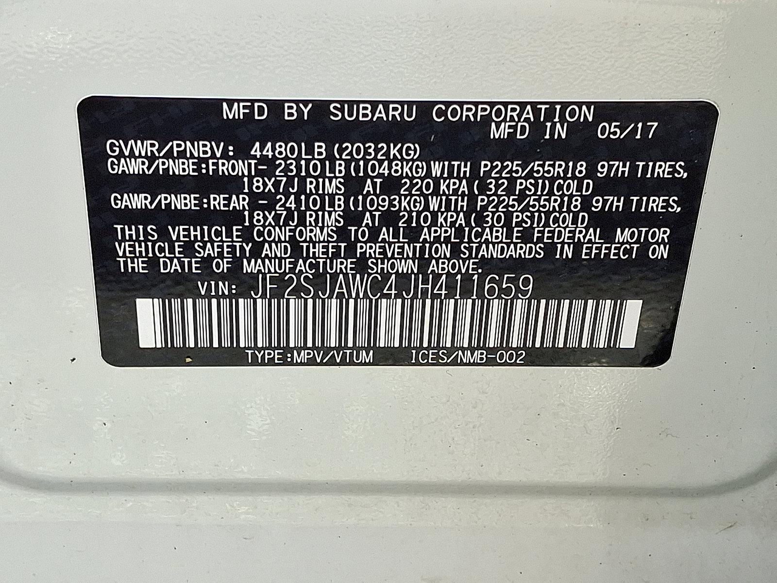 2018 Subaru Forester Vehicle Photo in BETHLEHEM, PA 18017