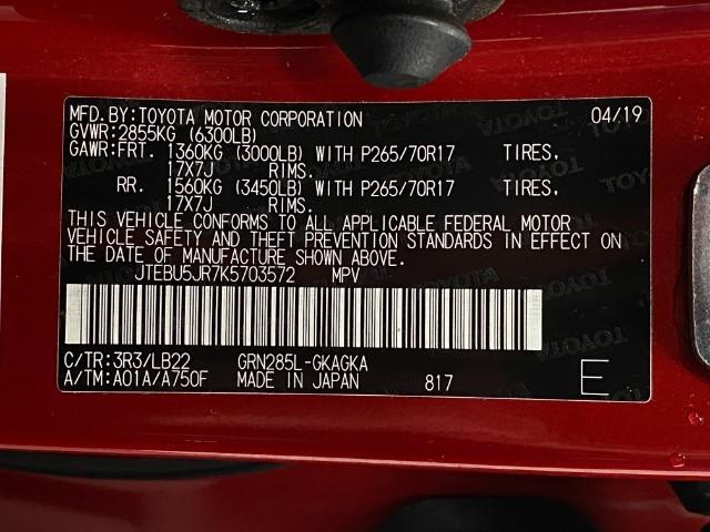 2019 Toyota 4Runner Vehicle Photo in Appleton, WI 54913