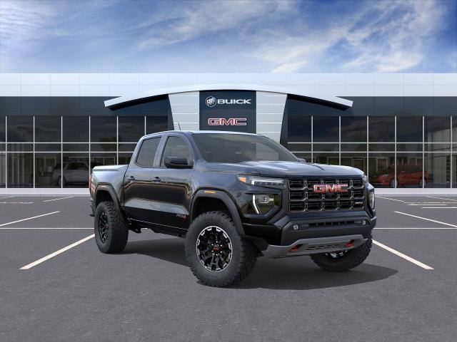 Onyx Black 2026 GMC Canyon AT4 Crew Cab 4WD Pickup Truck Four-Wheel Drive 8-Speed Automatic