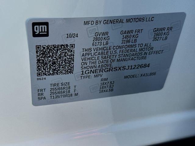 2025 Chevrolet Traverse Vehicle Photo in RIVERSIDE, CA 92504-4106