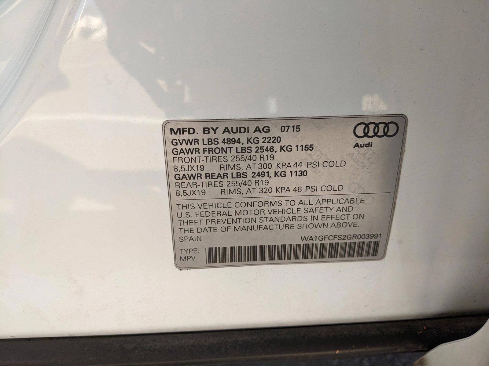 2016 Audi Q3 Vehicle Photo in Austin, TX 78728