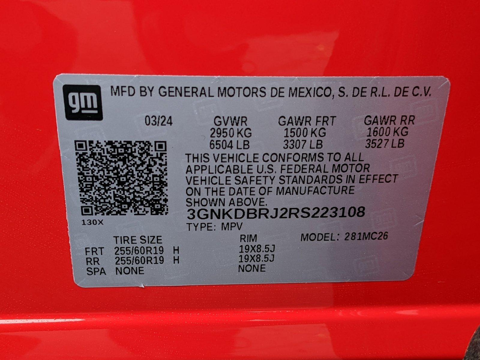 2024 Chevrolet Blazer EV Vehicle Photo in VALENCIA, CA 91355-1705