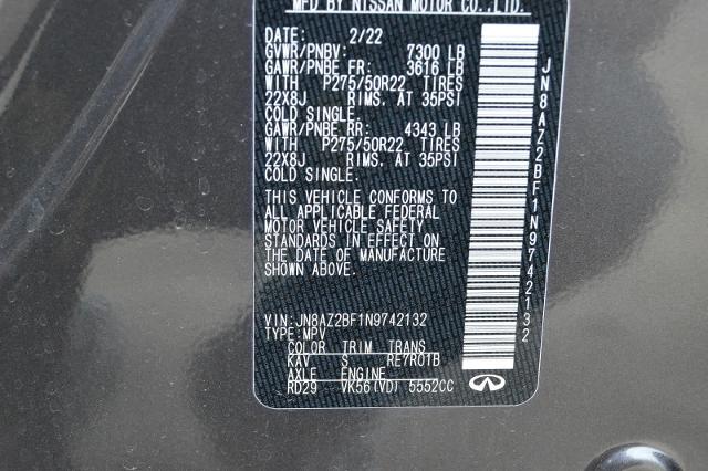 2022 INFINITI QX80 Vehicle Photo in Houston, TX 77090