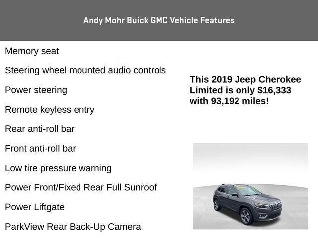 2019 Jeep Cherokee Vehicle Photo in Fishers, IN 46038