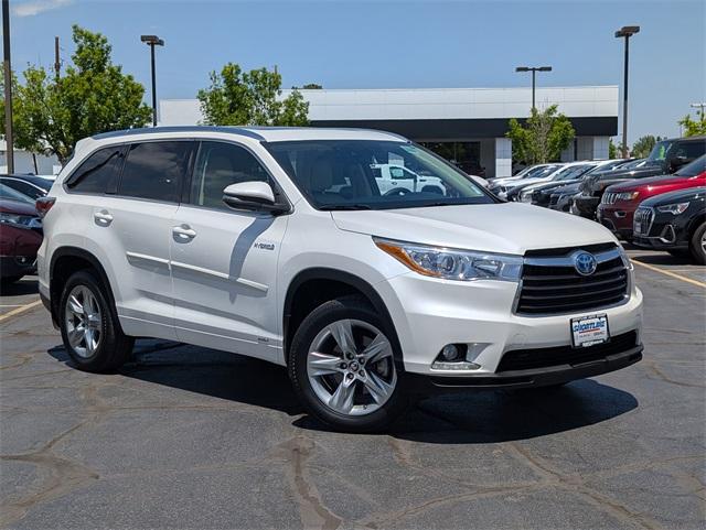 2016 Toyota Highlander Hybrid Vehicle Photo in AURORA, CO 80012-4011
