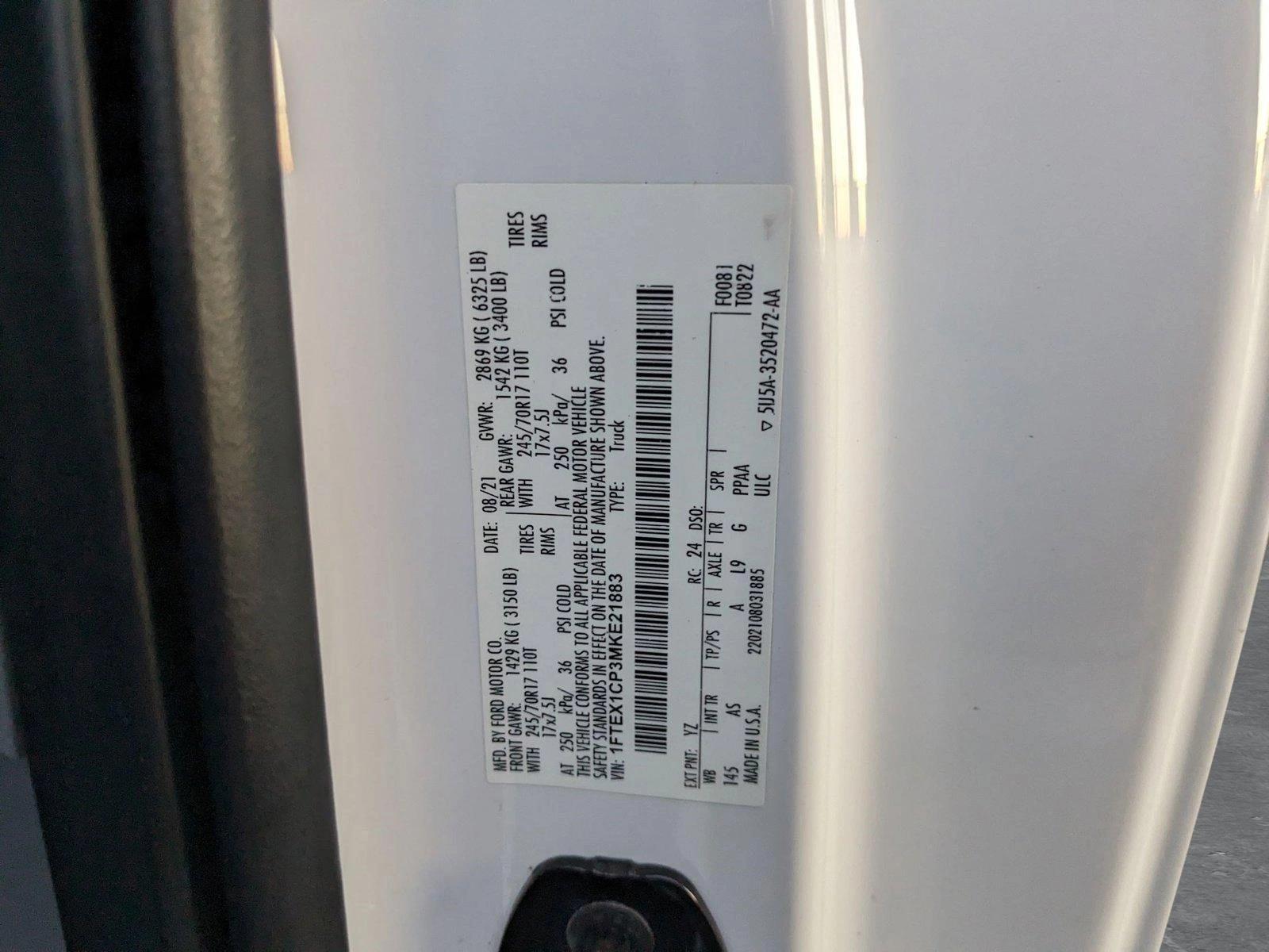 2021 Ford F-150 Vehicle Photo in Sanford, FL 32771