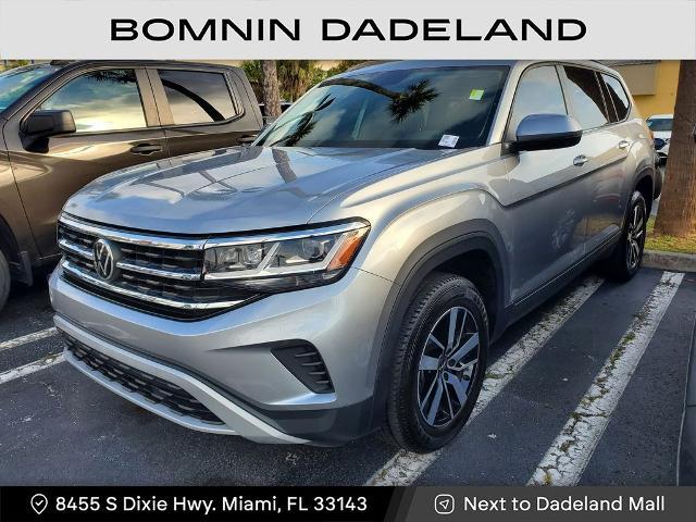 Used 2022 Volkswagen Atlas SE with VIN 1V2DP2CA9NC554493 for sale in Miami, FL