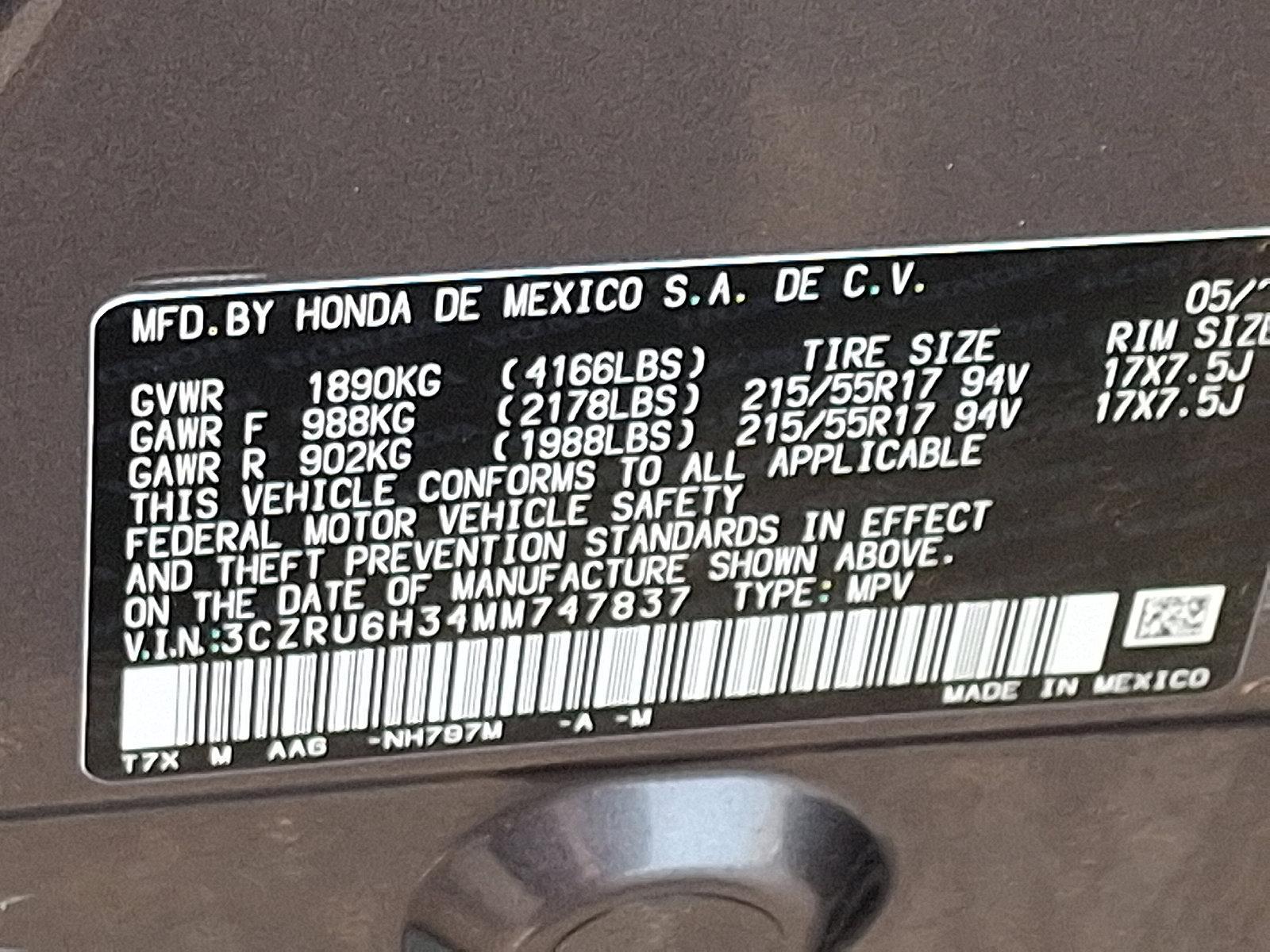 2021 Honda HR-V Vehicle Photo in Jenkintown, PA 19046