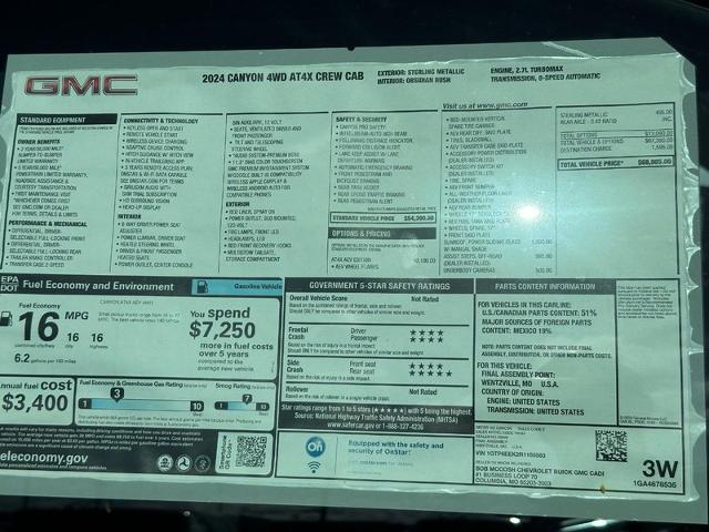 2024 GMC Canyon Vehicle Photo in COLUMBIA, MO 65203-3903