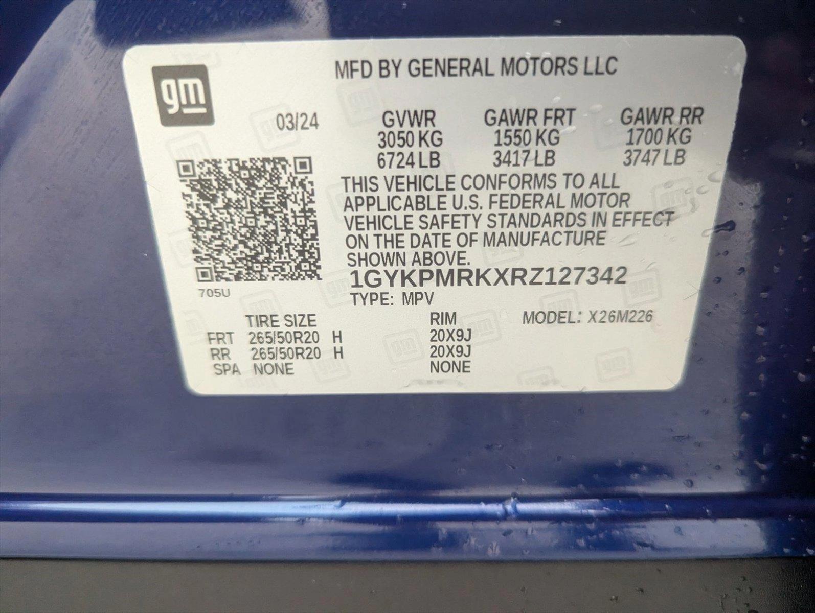 2024 Cadillac LYRIQ Vehicle Photo in CORPUS CHRISTI, TX 78412-4902