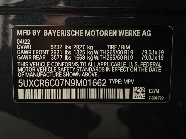 2022 BMW X5 xDrive40i Vehicle Photo in Appleton, WI 54913