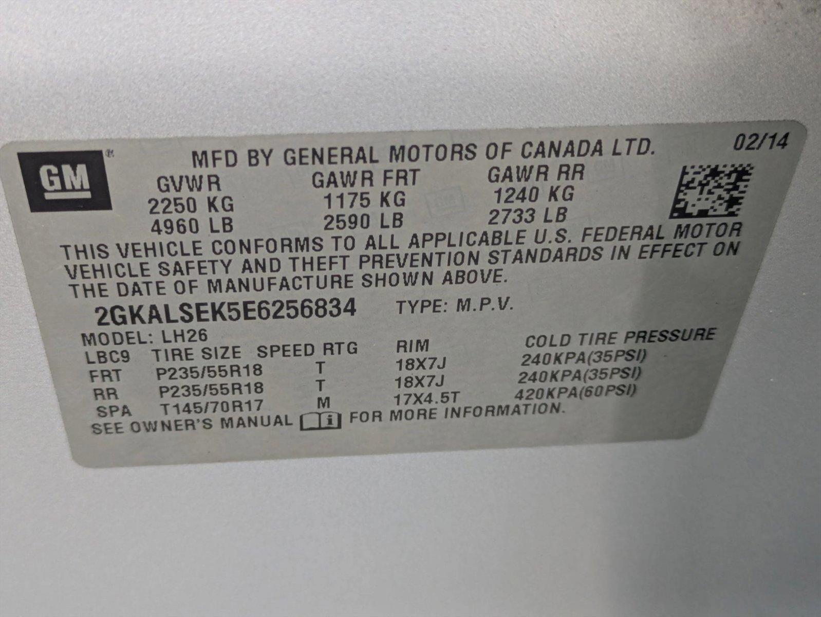 2014 GMC Terrain Vehicle Photo in GREENACRES, FL 33463-3207