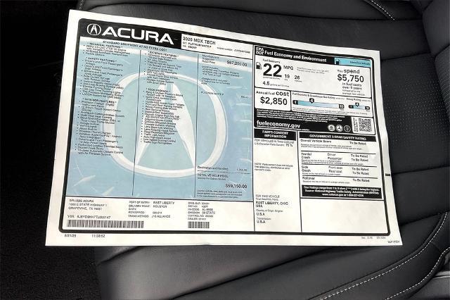 2026 Acura MDX Vehicle Photo in Grapevine, TX 76051