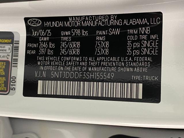 2025 Hyundai SANTA CRUZ Vehicle Photo in Appleton, WI 54913
