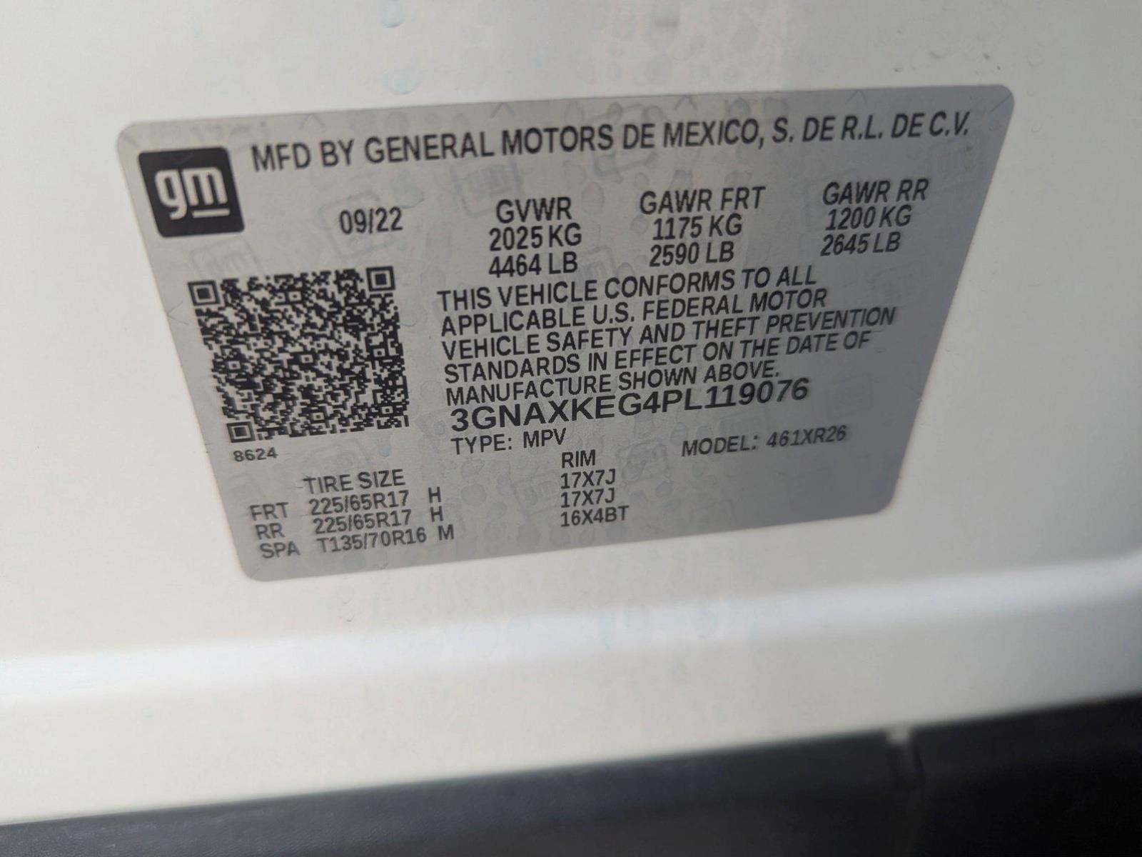 2023 Chevrolet Equinox Vehicle Photo in CORPUS CHRISTI, TX 78412-4902