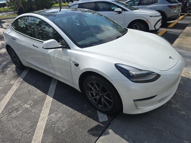 Used 2021 Tesla Model 3 Base with VIN 5YJ3E1EB8MF902045 for sale in Clearwater, FL