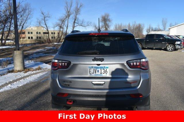 Used 2019 Jeep Compass Trailhawk with VIN 3C4NJDDB9KT752436 for sale in Alexandria, MN