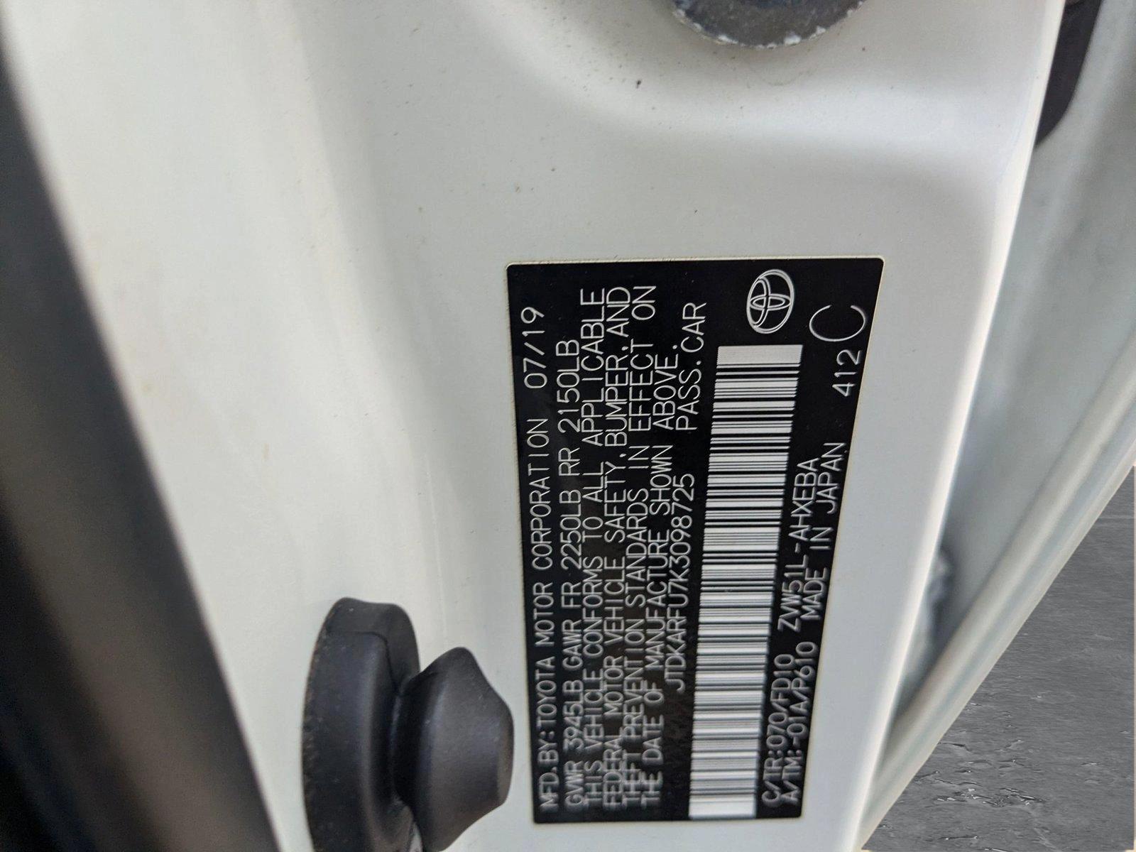 2019 Toyota Prius Vehicle Photo in Winter Park, FL 32792