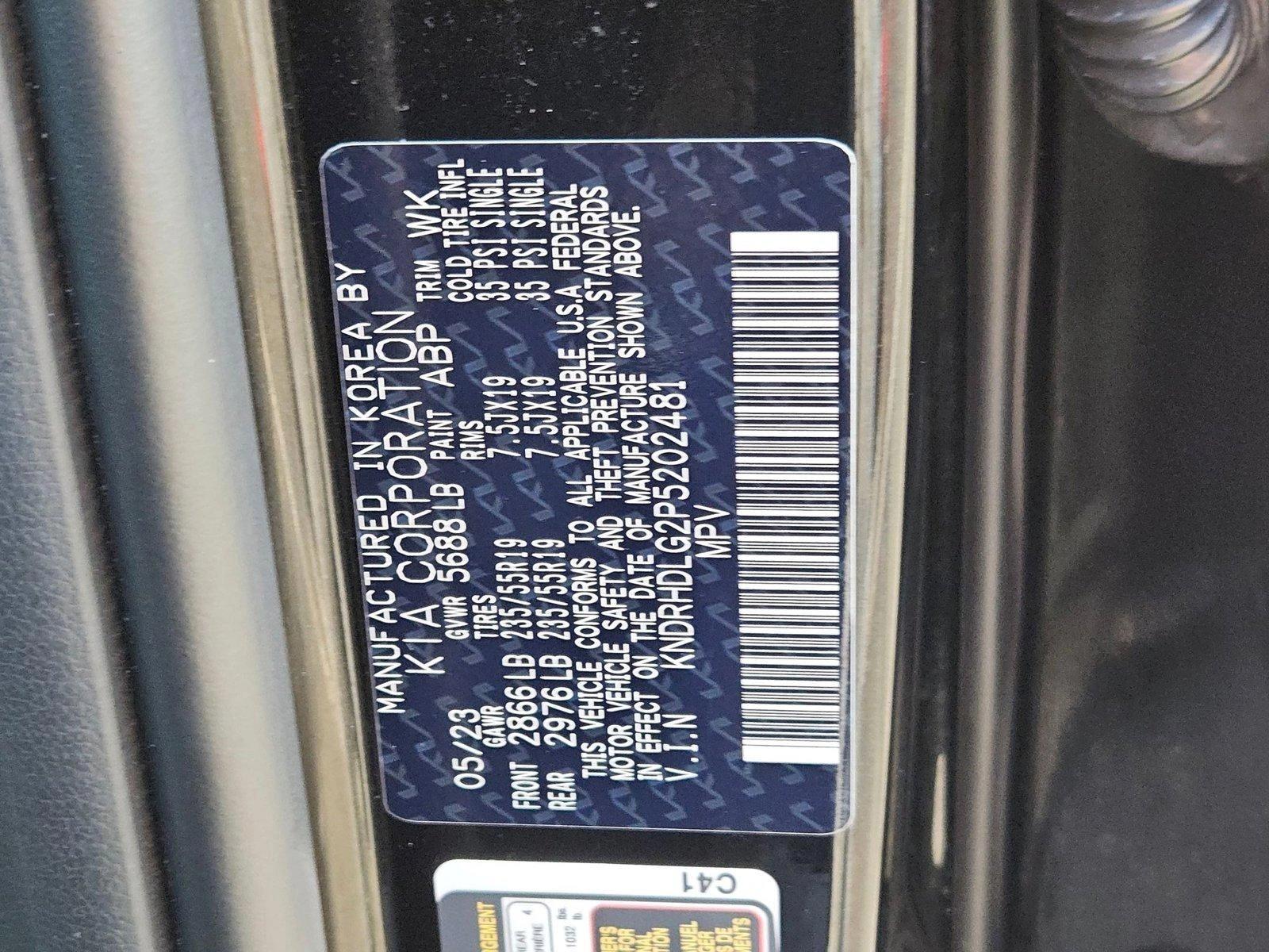 2023 Kia Sorento Hybrid Vehicle Photo in GILBERT, AZ 85297-0446