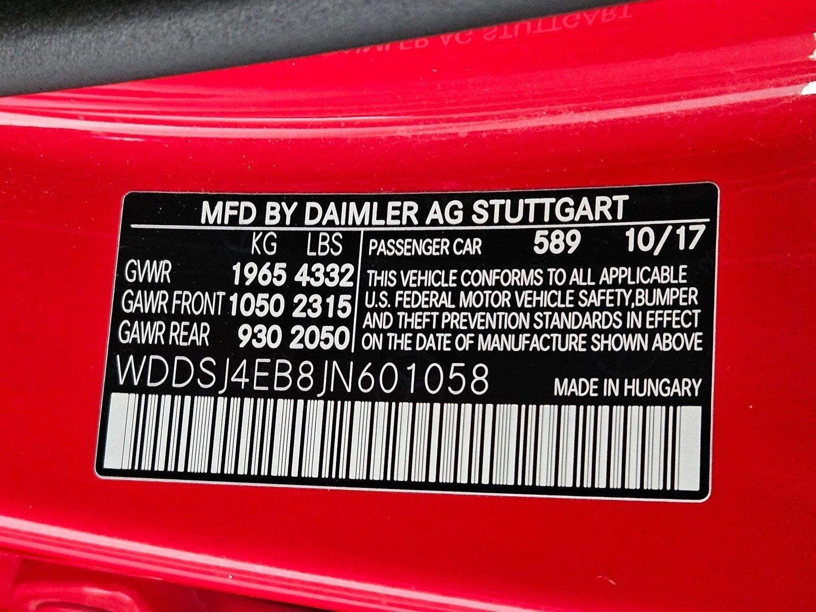 2018 Mercedes-Benz CLA Vehicle Photo in Henderson, NV 89014