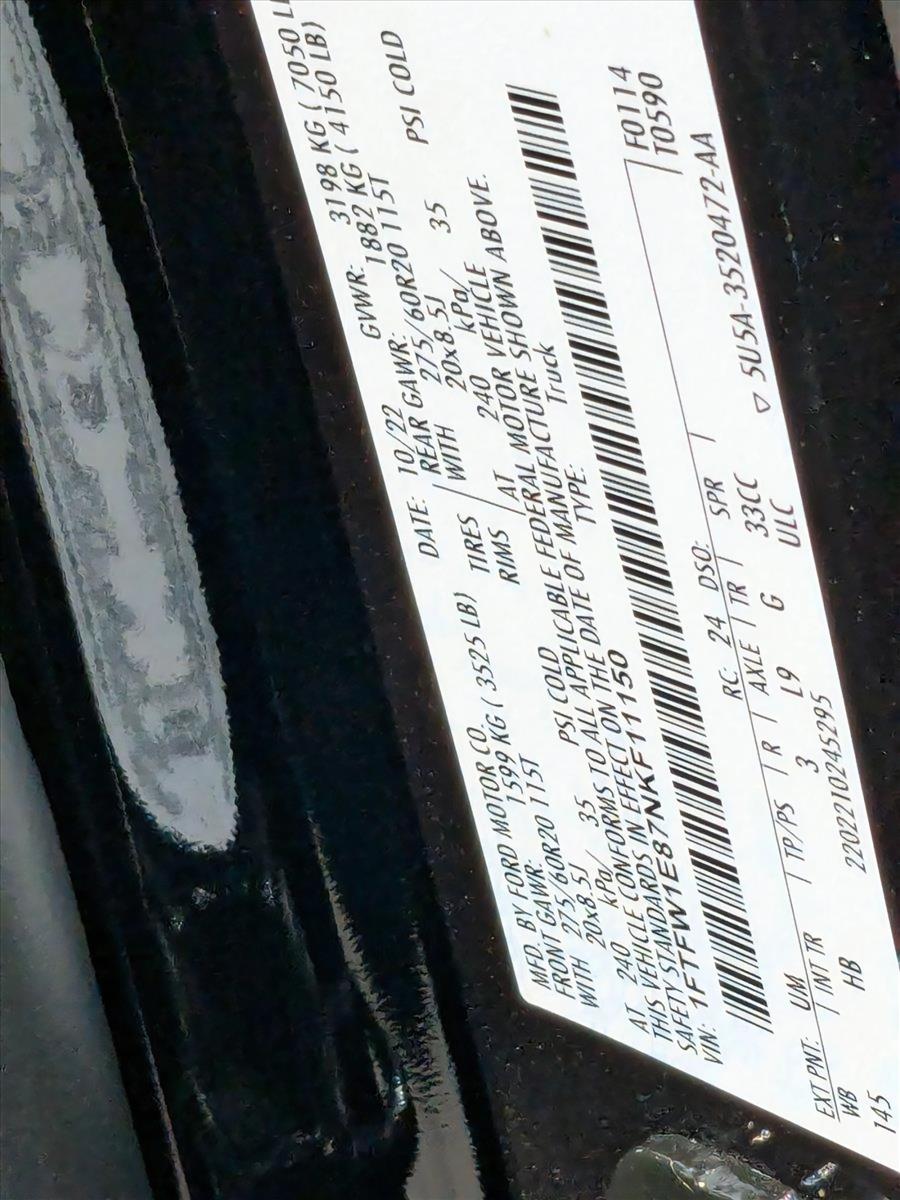 2022 Ford F-150 Vehicle Photo in Miami, FL 33015