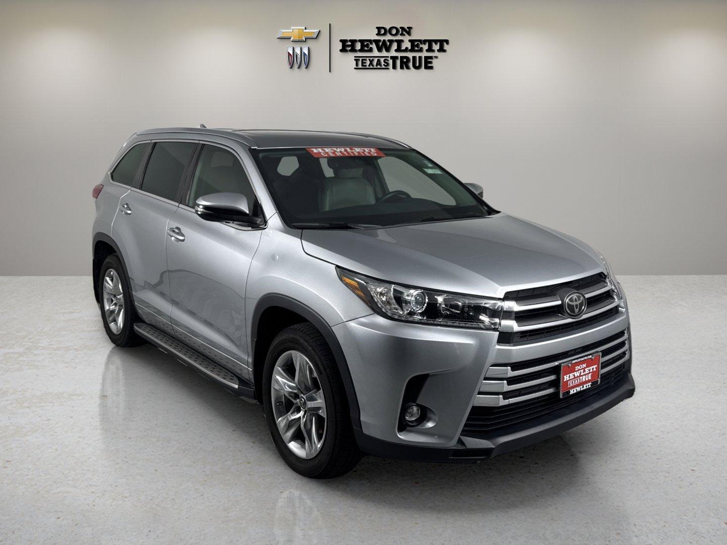 2019 Toyota Highlander Vehicle Photo in GEORGETOWN, TX 78626-7508