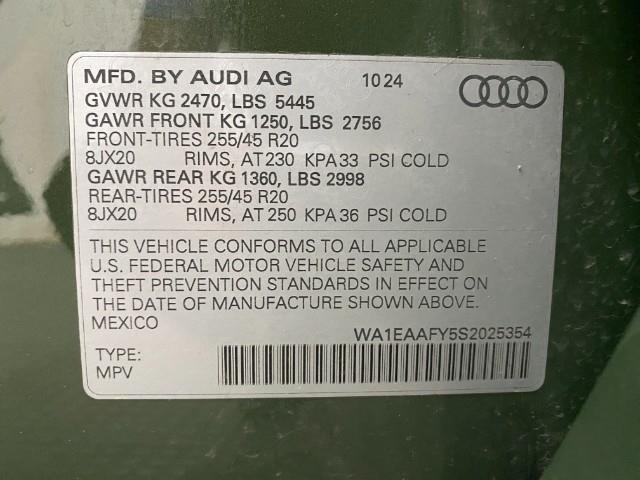 2025 Audi Q5 Vehicle Photo in Appleton, WI 54913